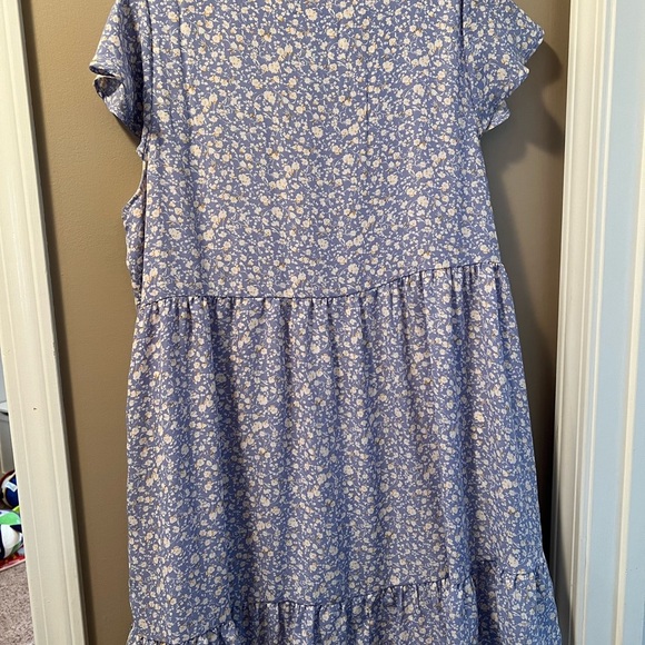 Pink Lily purple floral dress - Picture 2 of 4